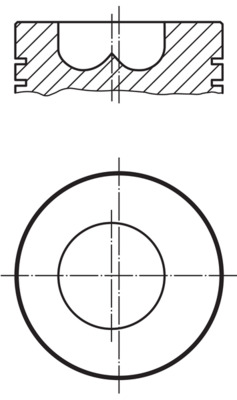 Mahle Original Zuiger 009 89 01