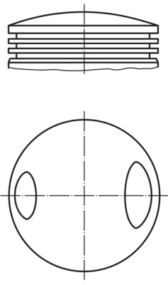 Mahle Original Zuiger 503 01 00