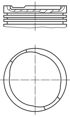 Mahle Original Zuiger 011 65 12