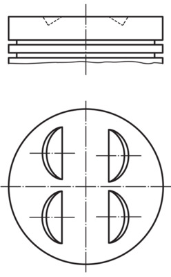 Mahle Original Zuiger 002 74 01