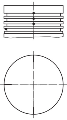 Mahle Original Zuiger 022 04 02
