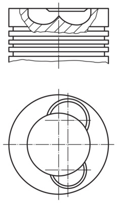 Mahle Original Zuiger 209 52 20