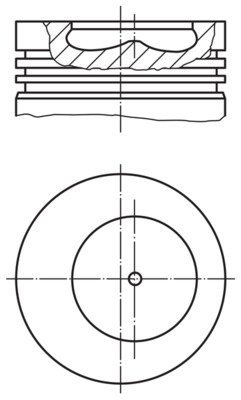 Mahle Original Zuiger 009 07 00