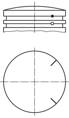 Mahle Original Zuiger 175 PI 00102 000