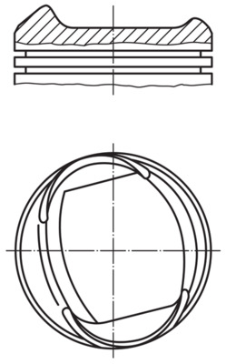 Mahle Original Zuiger 013 38 01