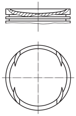 Mahle Original Zuiger 028 PI 00120 001