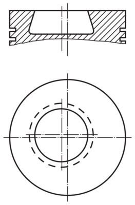 Mahle Original Zuiger 003 84 00