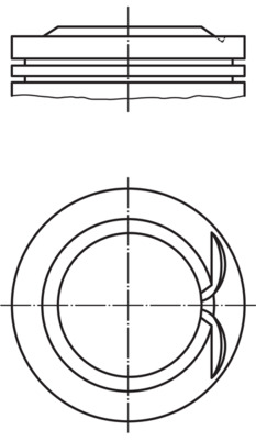 Mahle Original Zuiger 028 PI 00146 002