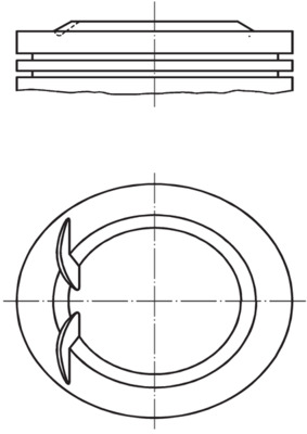 Mahle Original Zuiger 038 14 00