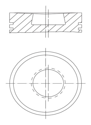 Mahle Original Zuiger 003 72 00