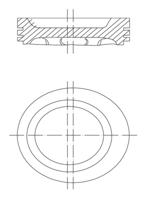 Mahle Original Zuiger 229 19 00