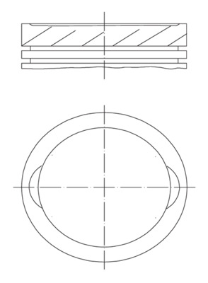 Mahle Original Zuiger 038 13 02