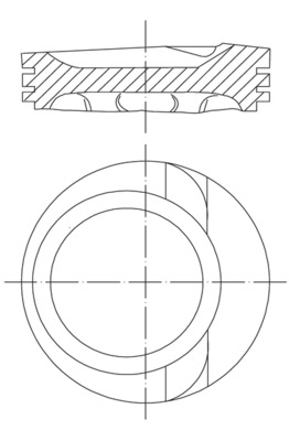 Mahle Original Zuiger 030 68 02