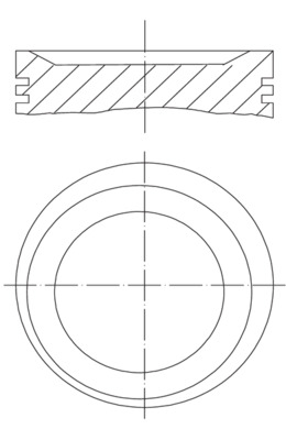 Mahle Original Zuiger 011 75 01