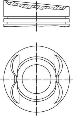 Mahle Original Zuiger 028 03 12