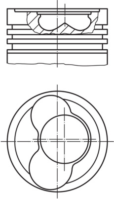 Mahle Original Zuiger 030 58 00