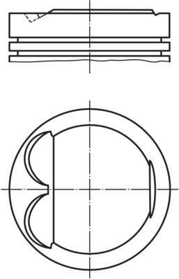 Mahle Original Zuiger 607 77 02