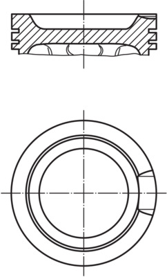 Mahle Original Zuiger 033 16 02