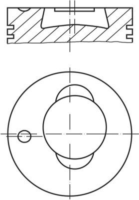 Mahle Original Zuiger 003 83 10