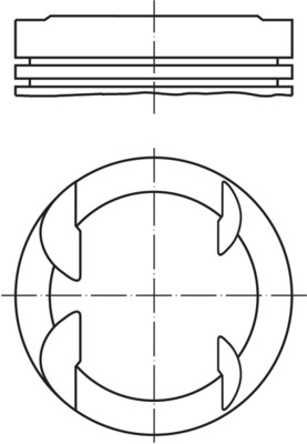 Mahle Original Zuiger 607 79 01