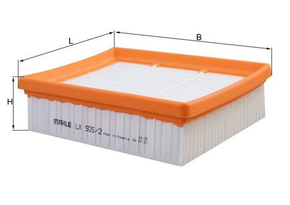 Mahle Original Luchtfilter LX 925/2