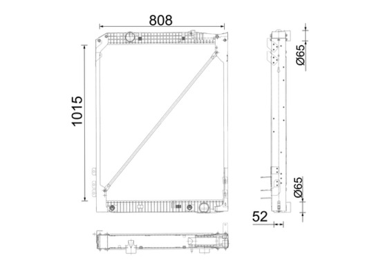 Mahle Original Radiateur CR 686 001P