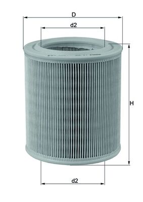 Mahle Original Luchtfilter LX 706