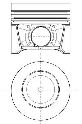Mahle Original Zuiger 028 PI 00179 000