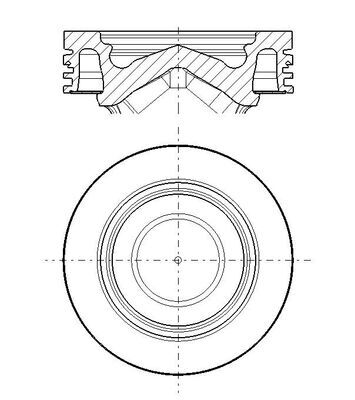 Mahle Original Zuiger 061 PI 00138 000