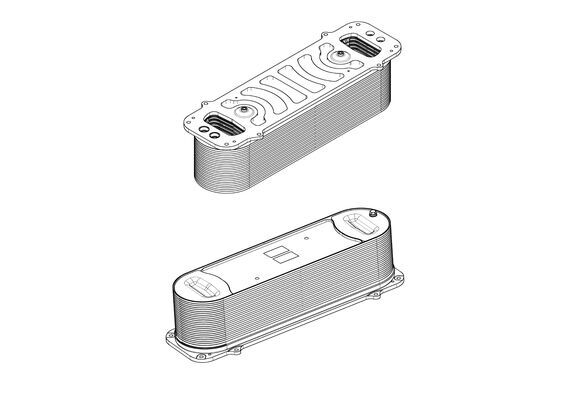 Mahle Original Interkoeler CI 715 000P