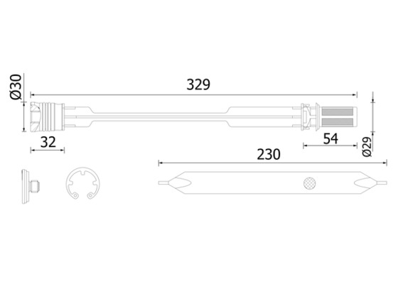 Mahle Original Airco droger/filter AD 319 000S