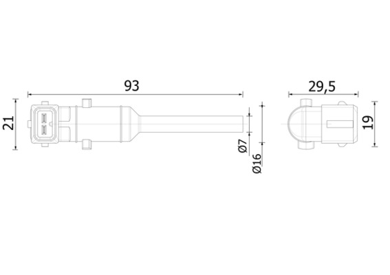 Mahle Original Niveausensor CRTX 5 000S