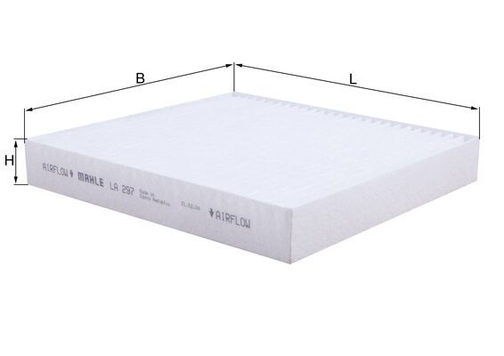 Mahle Original Interieurfilter LA 297