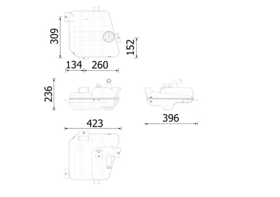 Mahle Original Expansievat CRT 252 000S