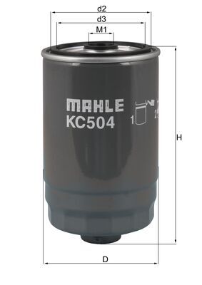 Mahle Original Brandstoffilter KC 504