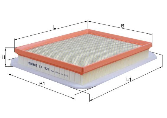 Mahle Original Luchtfilter LX 1926
