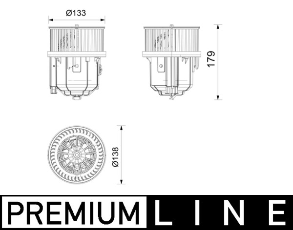 Mahle Original Interieurventilatie AB 429 000P