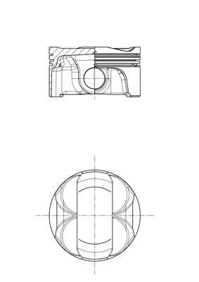 Mahle Original Zuiger 503 PI 00101 000