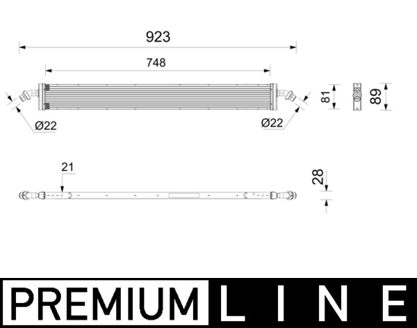 Mahle Original Radiateur CR 2807 000P