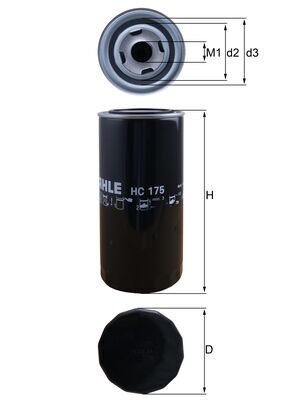 Mahle Original Filter, hydrauliek HC 175