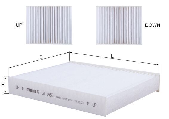 Mahle Original Interieurfilter LA 1958