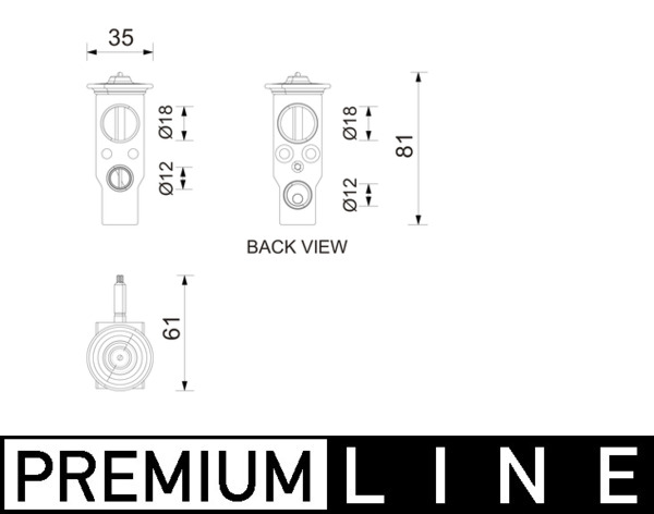 Mahle Original Expansieventiel, airconditioning AVE 211 000P