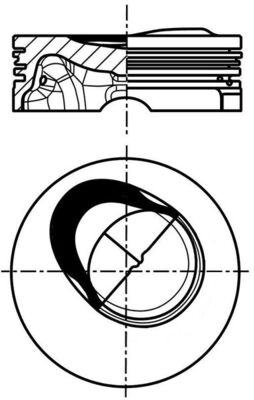 Mahle Original Zuiger 028 PI 00130 000