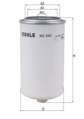 Mahle Original Brandstoffilter KC 543