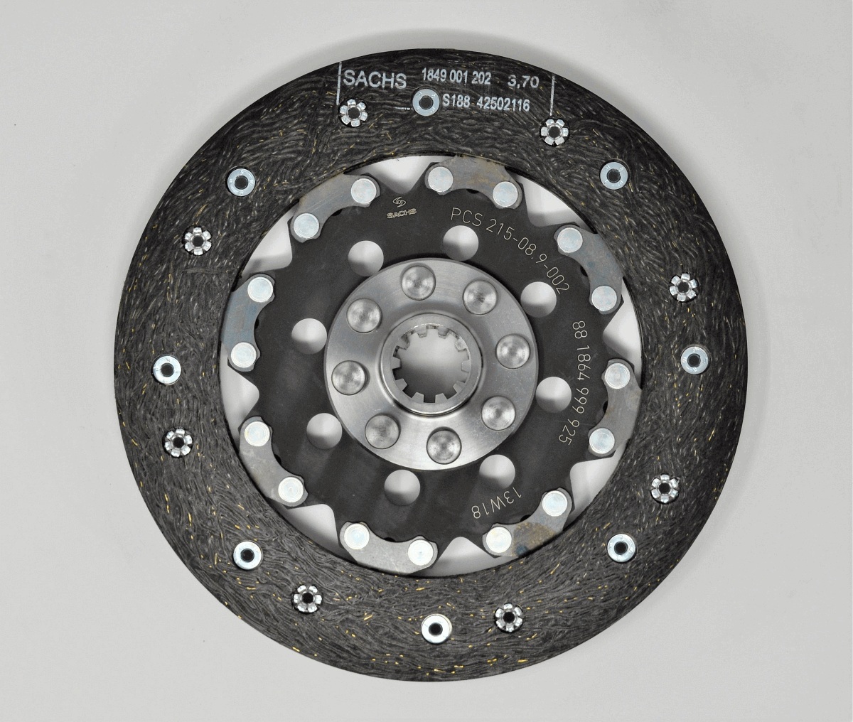 Sachs (ZF Sre) Frictieplaat 881864 999925