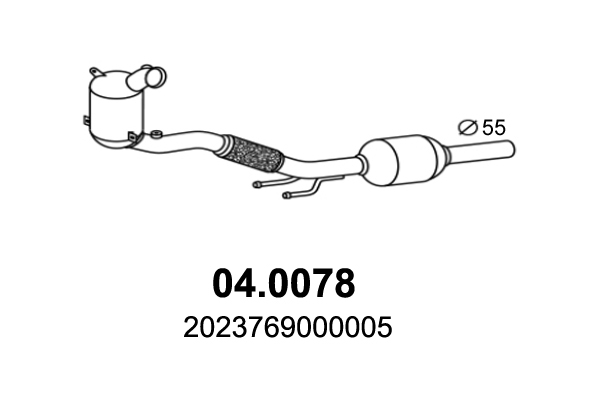 Asso Katalysator 04.0078