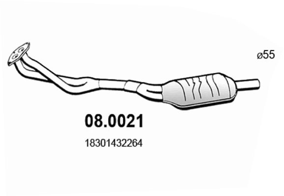 Asso Katalysator 08.0021