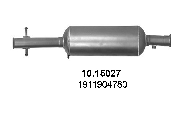 Asso Roetfilter, uitlaatinstallatie 10.15027