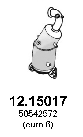 Asso Roetfilter, uitlaatinstallatie 12.15017