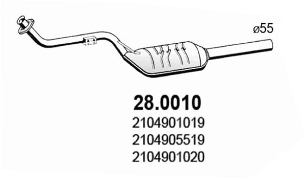 Asso Katalysator 28.0010